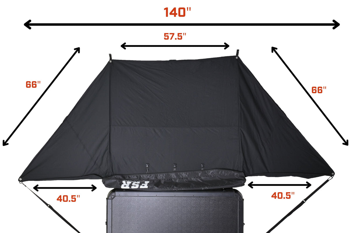 Compact 59" Closed Footprint