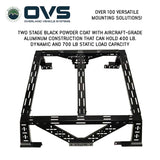 OVS Universal Mid-Height Bed Rack — Feature shot: top view