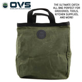 OVS Canyon Waxed Canvas Tote Bag — Feature shot: front view