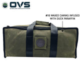 OVS Canyon Waxed Canvas Utility Bag — Feature shot: front view