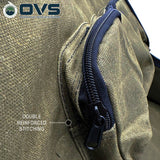 OVS Canyon Waxed Canvas Utility Bag — Feature shot: pockets