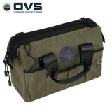 OVS Canyon Waxed Canvas All-Purpose Tool Bag — Feature shot: three-quarter view