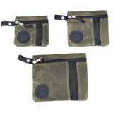 OVS Canyon Waxed Canvas 3-Bag Set – Small — Feature shot: all three pouches