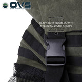 OVS Canyon Waxed Canvas Spare Tire Trash Bag – Extra Large — Feature shot: heavy-duty buckle
