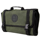 OVS Canyon Waxed Canvas Rolled First Aid Bag — Feature shot: studio product view