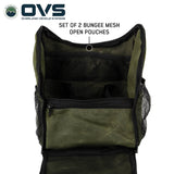 OVS Canyon Waxed Canvas Overnight Bag — Feature shot: interior