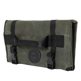 OVS Canyon Waxed Canvas Rolled General Tool Bag — Feature shot: three-quarter view
