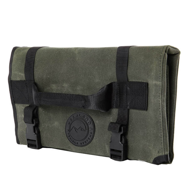 OVS Canyon Waxed Canvas Rolled General Tool Bag — Feature shot: three-quarter view