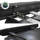OVS XD Nomadic 180 Awning — Feature shot: heavy-duty powder-coated steel mounting brackets on the rack