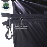 OVS XD Nomadic 180 Awning Wall — Feature shot: zippered wall connection