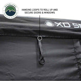 OVS XD Nomadic 180 Awning Wall — Feature shot: hanging loops to roll up doors and windows