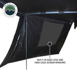 OVS XD Nomadic 180 Awning Wall — Feature shot: built-in door with no-see-um mesh window