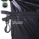 OVS XD Nomadic 270 Awning Walls with Blackout — Feature shot: zippered wall connection