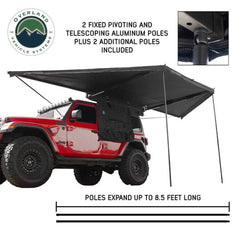 OVS XD Nomadic 180 Awning with LED Lights - Recon Recovery