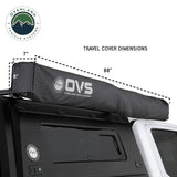 OVS XD Nomadic 270 Awning with Lights & Blackout — Feature shot: travel bag dimensions