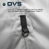 OVS XD Nomadic 270 Awning Walls with Blackout — Feature shot: ballistic nylon tie-down