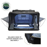 OVS XD Atlas — Feature shot: 6 rods support the window flaps and rainfly