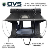 OVS XD K2 — Feature shot: front view, rainfly extended