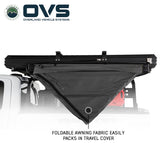 OVS XD Nomadic 180 LTE Awning — Feature shot: fabric folds and packs into the travel cover