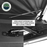 OVS XD Nomadic 90 Self-Deploying Awning — Feature shot: nitrogen gas struts assist opening and closing