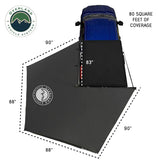 OVS XD Nomadic 270 LT Awning — Feature shot: 80 sq ft coverage diagram