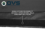 OVS XD Nomadic 270 LTE Awning — Feature shot: hook-and-loop wall attachment edge