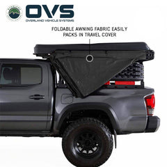 OVS XD Nomadic 270 LTE Awning – 270° Compact Overland Shade Shelter