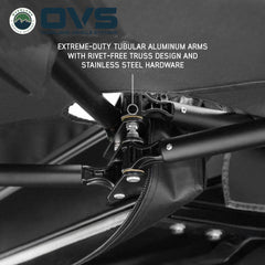 OVS XD Nomadic 270 LTE Awning – 270° Compact Overland Shade Shelter