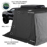 OVS XD Nomadic 270 LTE Awning Walls — Feature shot: walls 1 and 2 installed