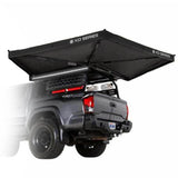 OVS XD Nomadic 270 LTE Awning — Feature shot: deployed on a pickup
