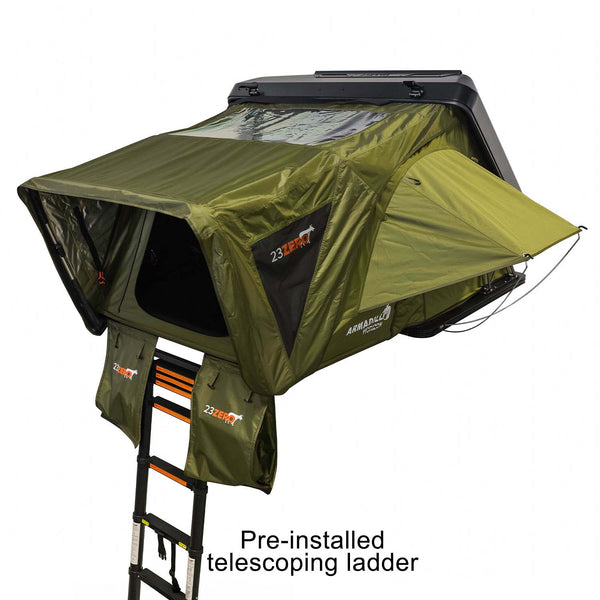 Armadillo Horizon 3: Premium Hardshell Rooftop Tent for All-Season Adventure (Left Open Only) - view 2