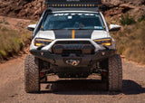 Backwoods Adventure Mods Hi-Lite No Bull Bar (2010–2024 4Runner) — Feature shot: bumper installed on a 5th gen 4Runner front end