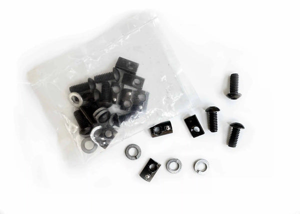 Backwoods Adventure Mods DRIFTR T-Nut Kit (Universal) — Feature shot: 10-pack of sliding T-nuts, lock washers and screws