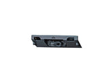 Backwoods Adventure Mods Lo-Pro Hidden Winch Bumper (2024–2027 Land Cruiser 250) — Feature shot: full bumper in black powder coat
