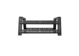 Backwoods Adventure Mods Overland Bed Rack (2020–2027 Gladiator) — Feature shot: complete aluminum rack in black powder coat