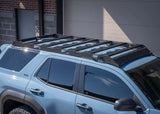 Backwoods Adventure Mods DRIFTR Roof Rack (2025–2027 4Runner) — Lifestyle shot: rack on a blue 2026 4Runner