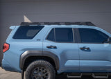 Backwoods Adventure Mods DRIFTR Roof Rack (2025–2027 4Runner) — Feature shot: side profile showing how low the rack sits on the roof