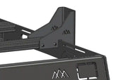 Backwoods Adventure Mods HD Awning Brackets (Universal) — Feature shot: installation diagram on the rack extrusion