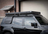 Backwoods Adventure Mods DRIFTR Roof Rack (2024–2027 Land Cruiser 250) — Feature shot: rack installed on a new Land Cruiser 250