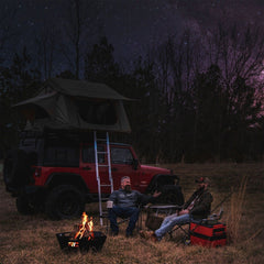 Rough Country Overlanding Collapsible Fire Pit with Carry Bag