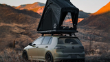 FSR Aspen Lite — Lifestyle shot: installed on a compact car roof rack