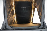 FSR Aspen Lite XL — Feature shot: interior showing the memory foam mattress and headroom