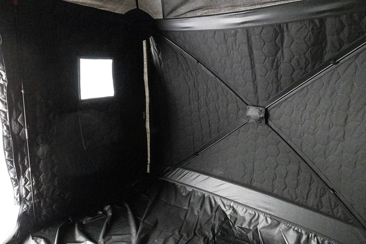 PVC Window with Blackout Panel