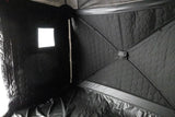 FSR Hub 4XL — Feature shot: interior view facing the integrated door and PVC window