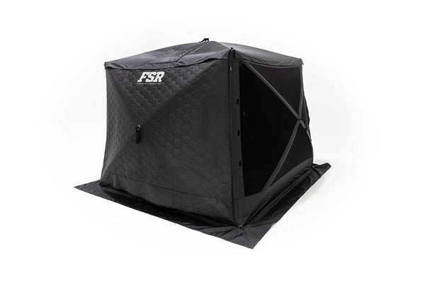 FSR Hub 4XL — Feature shot: exterior with door and windows fully closed