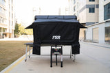 FSR Kali King — Feature shot: front angle of the closed shell installed on a vehicle
