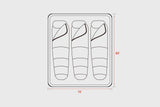 FSR Nova King — Feature shot: dimension diagram showing interior dimensions