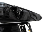 FSR Shower Awning Kit — Feature shot: collapsed and packed in its storage bag, mounted to a rooftop tent