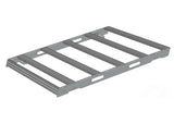 Backwoods Adventure Mods DRIFTR Bed Rack Topper (2020–2027 Gladiator) — Feature shot: topper from a three-quarter angle