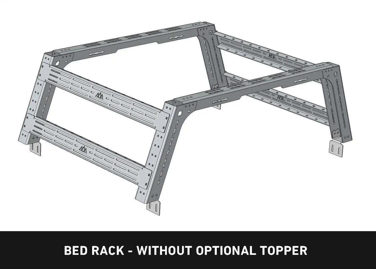 Four accessory rails